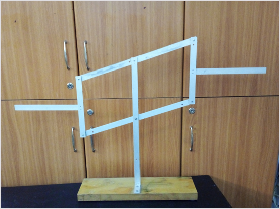 מעבדת הדגמות - מכניקה אנליטית - הדגמה מס' 21 - מסגרת מקבלית