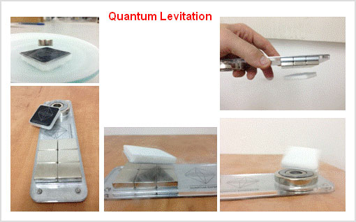מעבדת הדגמות - חשמל ומגנטיות - הדגמה מס' 87 - מוליכות על - Quantum Levitation - Superconductivity