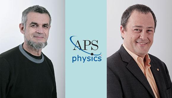 פרופ' רון ליפשיץ ופרופ' אלי פיאסצקי נבחרו לעמיתים ב-APS