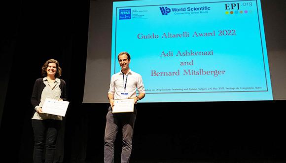 ברכות לד"ר עדי אשכנזי על קבלת הפרס Guido Altarelli Award לשנת 2022